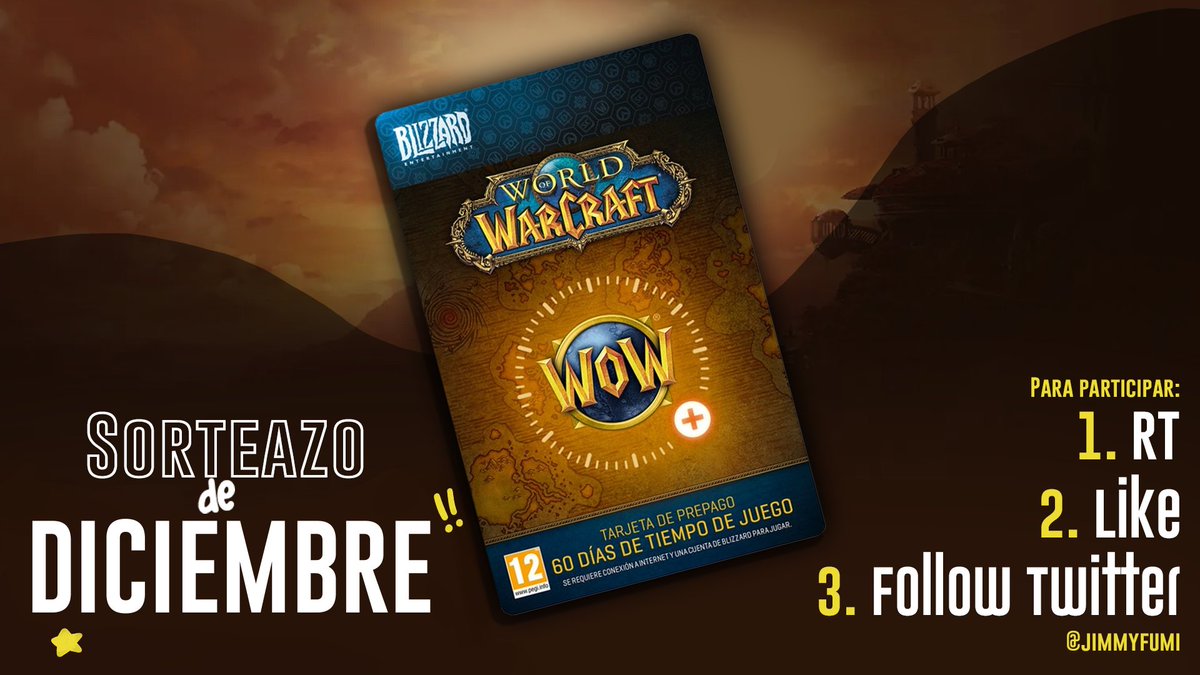 Jimmyfumi's tweet image. ❤️‍🔥2 MESES DE WOW PARA TODOS VOSOTROS!! ❤️‍🔥❤️‍🔥COMO PARTICIPAR?MUY SENCILLO ❤️‍🔥
✅SIGUE ESTOS 3 PASOS Y LISTO! MUCHA SUERTE! 

 🎄DALE RT!
 🎄DALE LIKE!
 🎄Y SIGUEME!!
Os dejo mi stream por aqui por si os interesa ver contenido de wow bien tocho!!! Nos vemos!!
twitch.tv/jimmyfumi