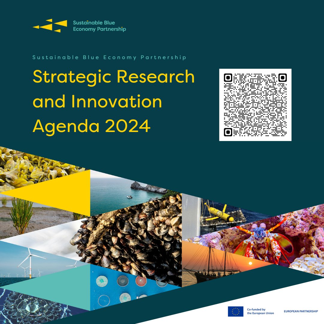 BlueEconomyEU's tweet image. Discover our Strategic Research and Innovation Agenda! shorturl.at/VYMMo
This key framework outlines our shared goals for 2024–2026, aligning efforts of EU countries, sea basins, and the European Commission to deliver  solutions for the blue economy.