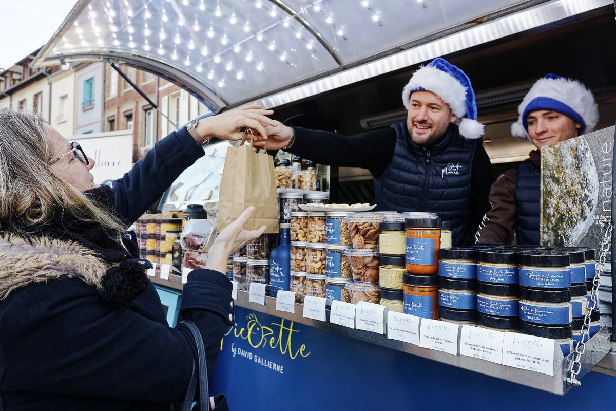 presse_30's tweet image. Le chef étoilé David Gallienne de retour sur les marchés normands avec Piquorette 
#noel2024 #marchélocal #eureagricole #eure #normandie