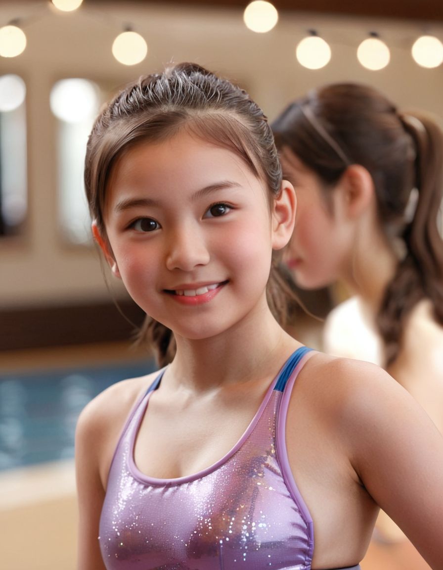 セクシーなボディと笑顔が美しく魅力的な一枚
A seductive body and smile contrast beautifully for a captivating shoot.