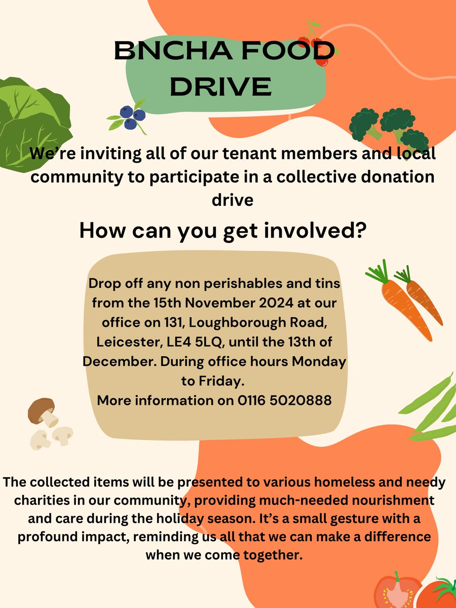 There's still time for you donate Non- Persibales for our Food Drive Collection. Every item will make a difference to someone. Please donate generously and share with others who might be able to support us. Thank you 🙏#foodpoverty #workingtogether #community #costofliving