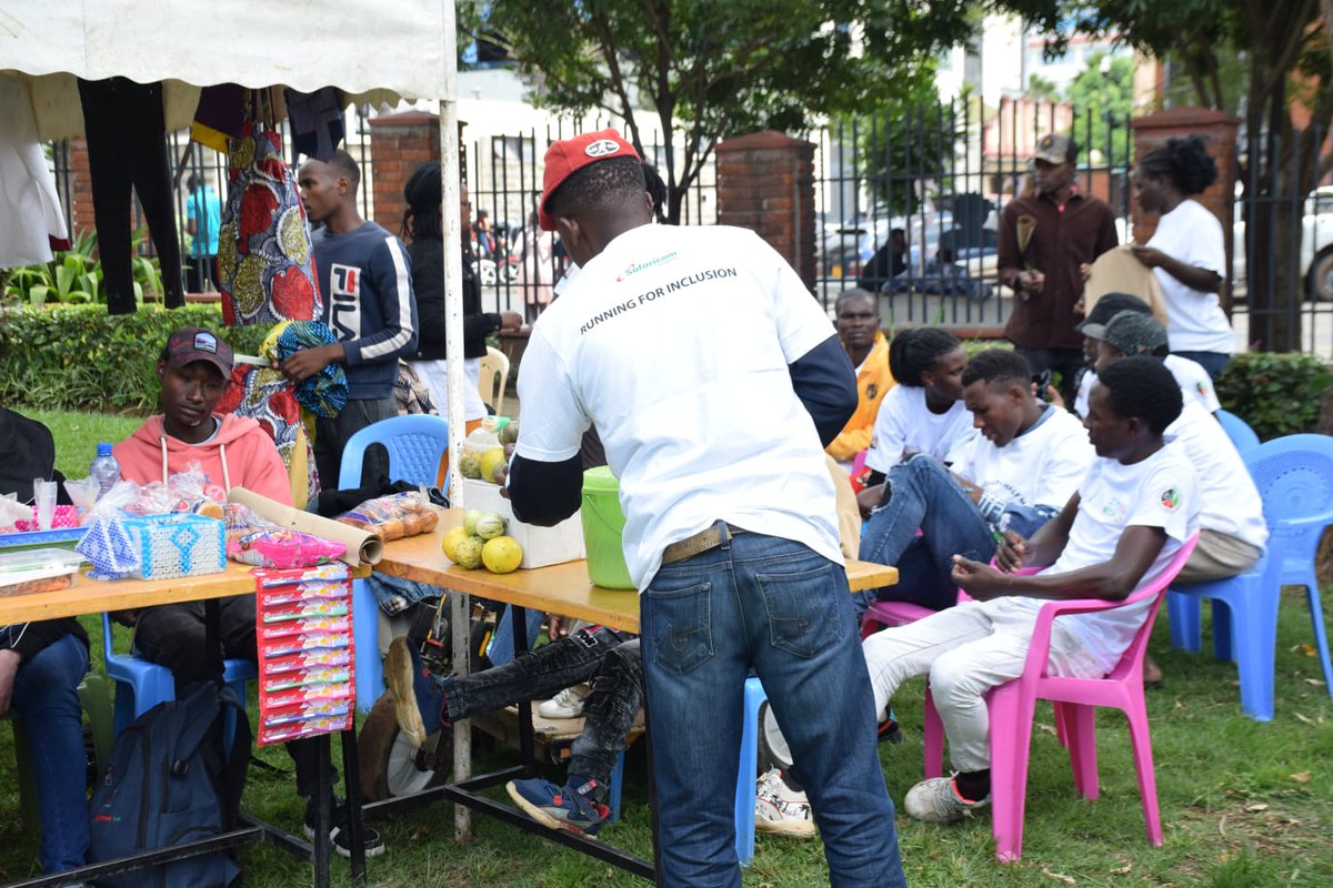 The PWDs young entrepreneurs from Nakuru county also got a chance to exhibit their products during the international day for PWDS
#Inclusion #PWD