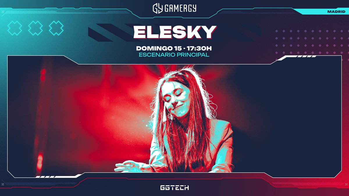GGTech_gg's tweet photo. 🎹✨ The magic of @Elesky25 returns to @GAMERGY Madrid 2024!
🎶 Live concert of iconic gaming soundtracks on the main stage!
📅 Dec 15, 5:30 pm CET
📍 @IFEMA
Get your tickets 🎟 https://t.co/zrq5U0vLtg
#GAMERGY2024 #GAMERGY #Elesky #GamingConcert https://t.co/vwHabgrIui