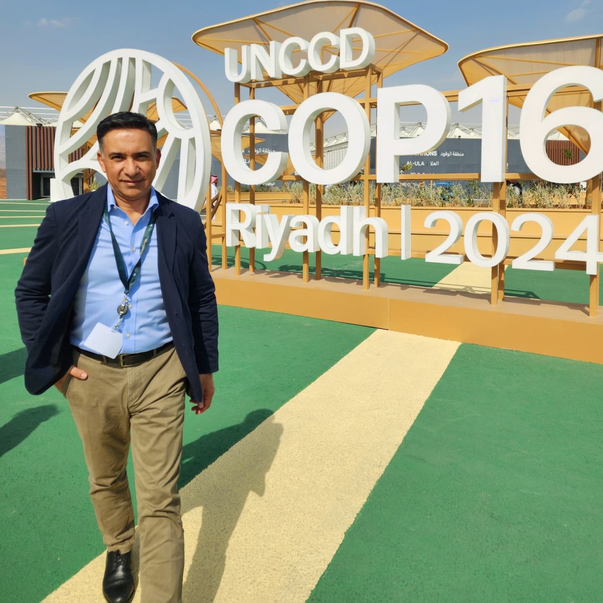 MarioRojas11's tweet photo. Durante nuestra participación en la COP 16 de Riyadh Arabia Saudita, bajo el liderazgo de UNCCD, vemos que es más que un momento crítico; representa un momento decisivo para aumentar la ambición global y acelerar la acción sobre la resiliencia de la tierra y la sequía. https://t.co/cV9Mrwvzvw