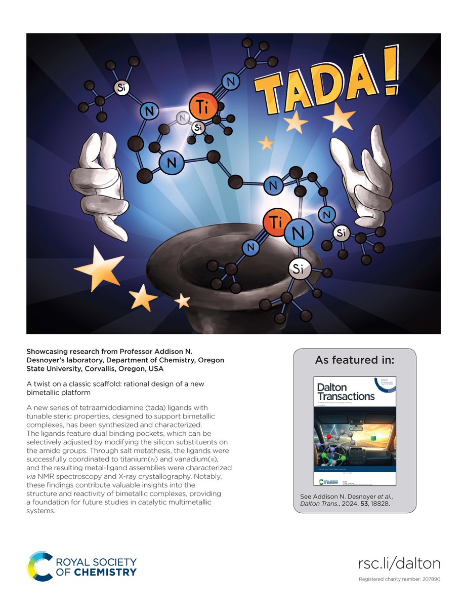 DaltonTransactions (@daltontrans) on Twitter photo Issue 47 is now online‼
This week's issue is a special collection which celebrates the rising stars in inorganic research across the Americas! Guest Edited by <a href="/storr_tim/">Tim Storr</a>, <a href="/MatsonLab/">The Matson Lab</a> and <a href="/MxOFsGroupUNAM/">Ilich A. Ibarra</a>👏
Explore our New Talent: Americas issue here👇
pubs.rsc.org/en/journals/jo… Issue 47 is now online‼
This week's issue is a special collection which celebrates the rising stars in inorganic research across the Americas! Guest Edited by <a href="/storr_tim/">Tim Storr</a>, <a href="/MatsonLab/">The Matson Lab</a> and <a href="/MxOFsGroupUNAM/">Ilich A. Ibarra</a>👏
Explore our New Talent: Americas issue here👇
pubs.rsc.org/en/journals/jo…