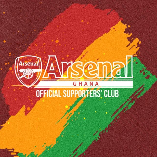 ASCGhana's tweet photo. Join Arsenal Supporters Club Ghana 2024-25!

Be part of the Gooner family! 

Matchday vibes ⚽

Exclusive benefits 🎟️

Unmatched community 💪

📅 Register by 31st Jan 2025.
📌 Sign up here: https://t.co/YQO7C4LL40

#COYG #ArsenalGhana #WeAreTheArsenal https://t.co/dPPXIdUrI9