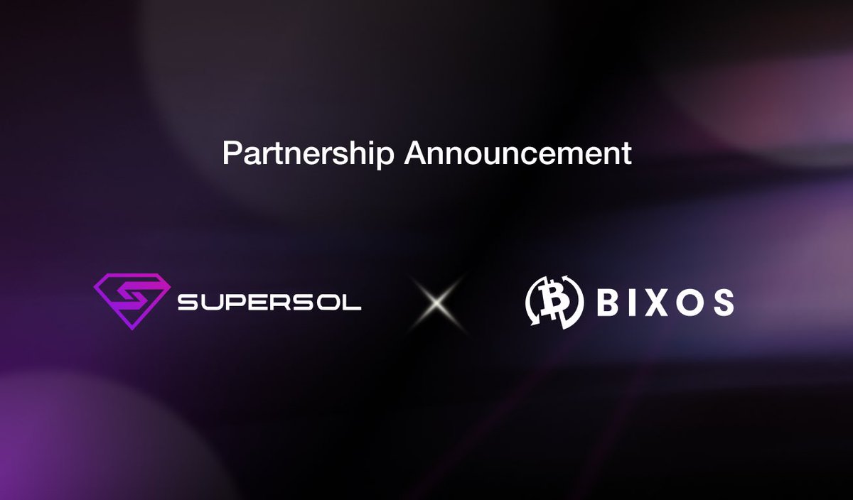 Partnership alert: We are elated to announce a partnership with <a href="/Bixosinc/">Bixos Incorporation</a> ! 🤝

Bixos RWA project leverages Web3 technology to offer fractional ownership in real estate, enabling passive income generation.

This collaboration marks the beginning of a potential strategic