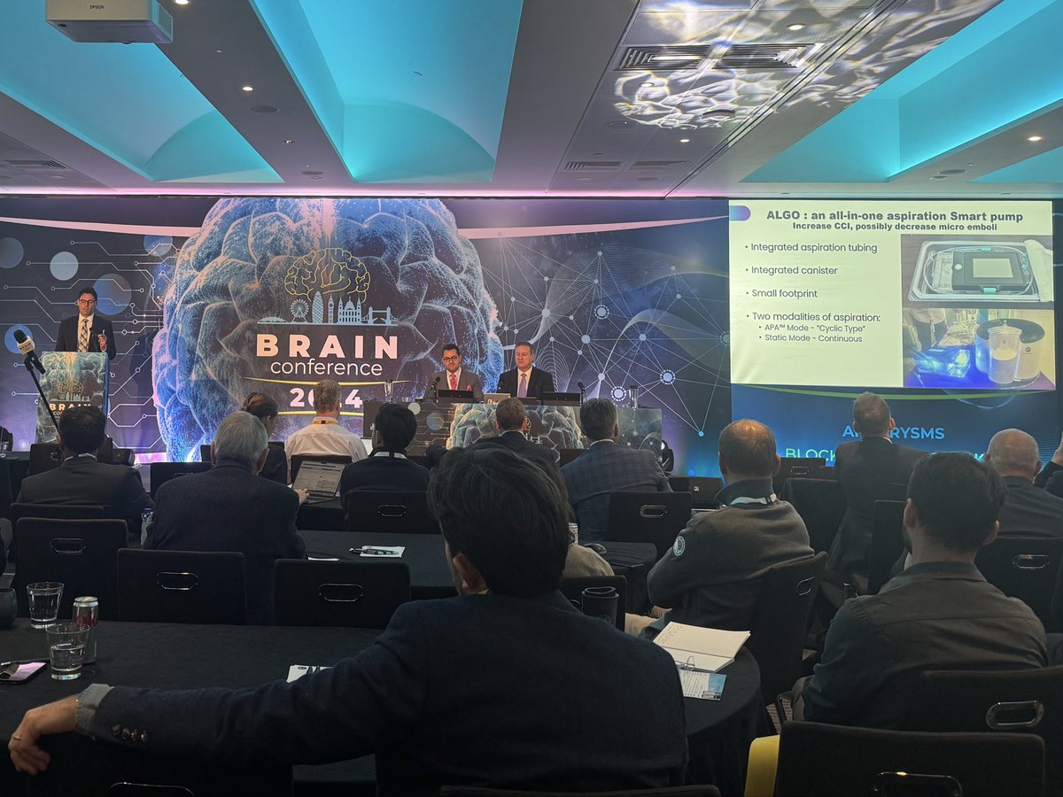 Barts Health Interventional Neuroradiology (@rlhinr) on Twitter photo Next up at <a href="/brainconferenc1/">BRAIN Conference</a> is the novel Algo pump by <a href="/manninghanser/">Manning J.Hanser</a> with impressive results!!
#BRAINConference Next up at <a href="/brainconferenc1/">BRAIN Conference</a> is the novel Algo pump by <a href="/manninghanser/">Manning J.Hanser</a> with impressive results!!
#BRAINConference