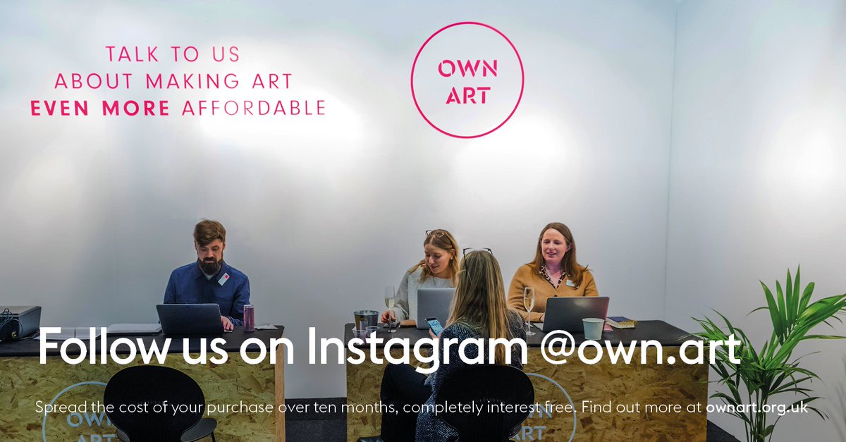 Follow us on Instagram! We’re sharing the latest in affordable art, artist insights, content from galleries across the UK, and creative inspiration—perfect for art lovers looking to discover more: instagram.com/own.art/