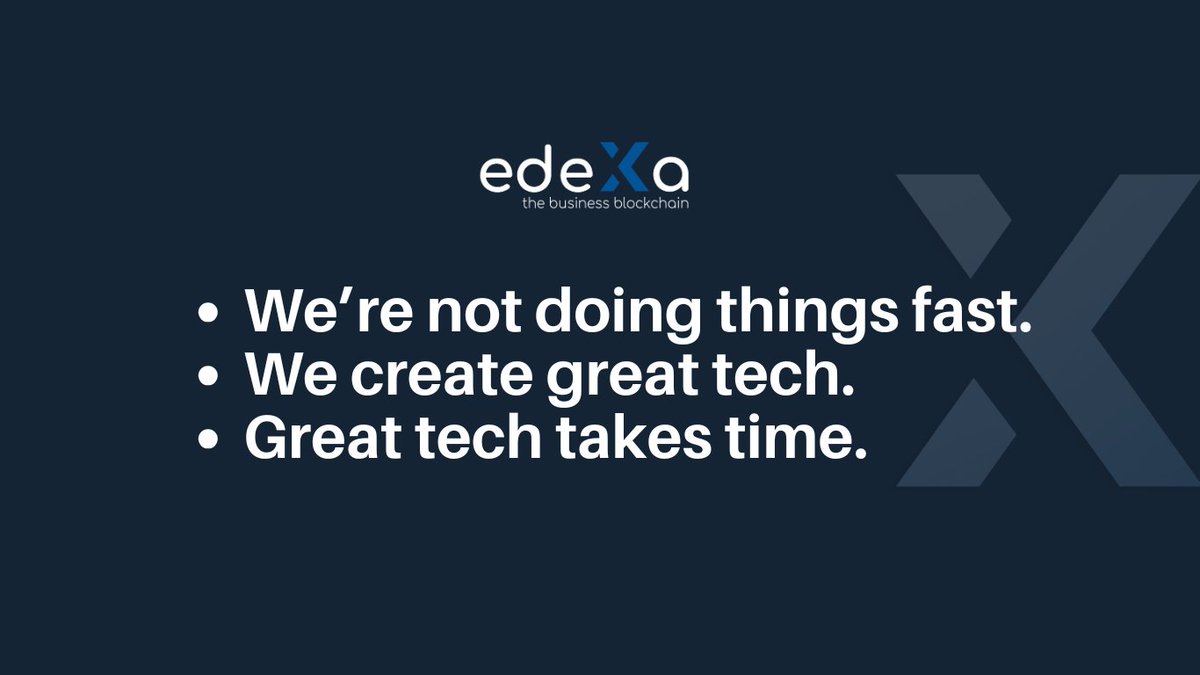 edeXaLabs's tweet photo. Just saying –> Kudos to our entire team. We keep pushing forward with great tech that businesses value.
.
.
.
#Teamwork #TechInnovation #BusinessValue #BlockchainTech #ForwardTogether #InnovationInTech #BuildingTheFuture #CryptoCommunity #TechForBusiness #SuccessInTech https://t.co/nrXdtgN8CP