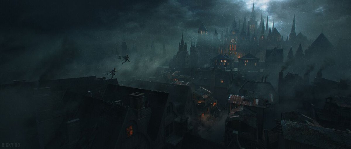 cosmerebr's tweet photo. "Luthadel at night"
#mistborn #cosmere 

🎨 Ricky Ho https://t.co/tRqKtQjdXn