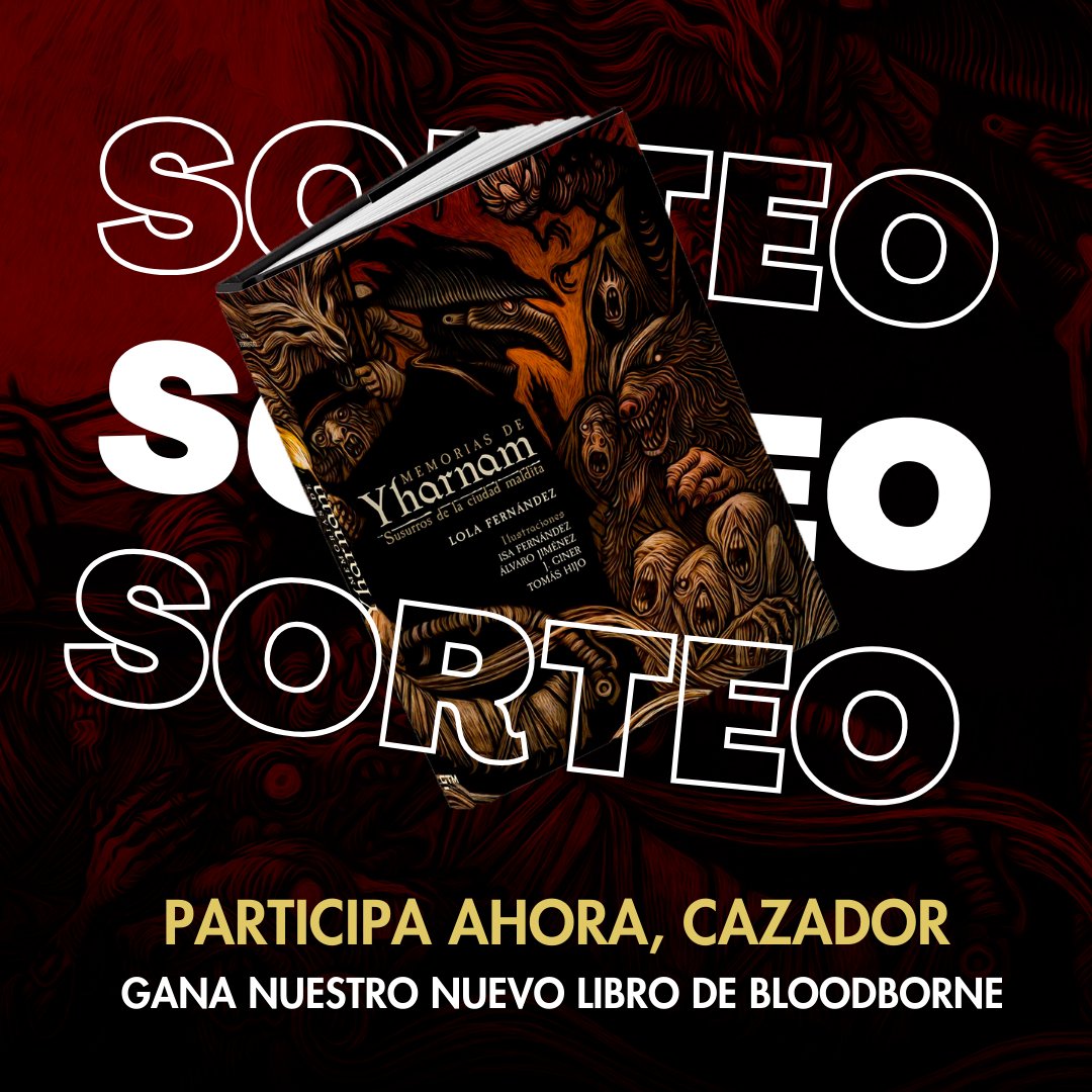 Isaconlimon's tweet image. 🩸🩸ES LA HORA DEL SORTEO🩸🩸

¡Gana nuestro nuevo libro de Bloodborne, Memorias de Yharnam!

1️⃣Haz RT
2️⃣Sigue a @GamesTribune y @Isaconlimon
3️⃣ ¡Menciona al mayor fan de FromSoftware que conozcas!

📅Fin 09/12/2024 - Válido para Península