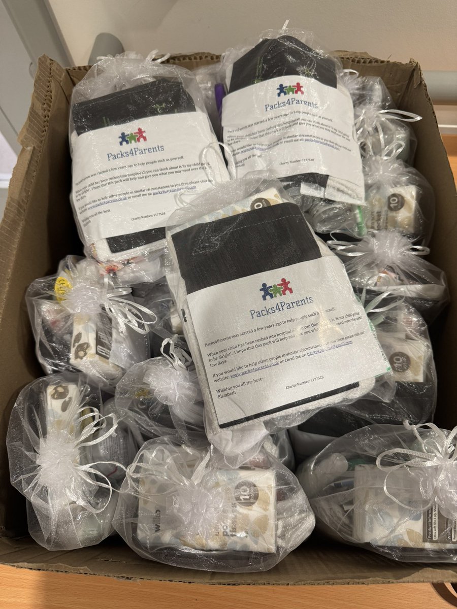 RainbowCYP (@rainbowcyp) on Twitter photo Thank you to <a href="/Barts_Charity/">Barts Charity</a> and Packs4Parents for these personal care packets. These have made a huge difference to the parents/carers who stay overnight and have had a positive impact already. Thank you to <a href="/Barts_Charity/">Barts Charity</a> and Packs4Parents for these personal care packets. These have made a huge difference to the parents/carers who stay overnight and have had a positive impact already.