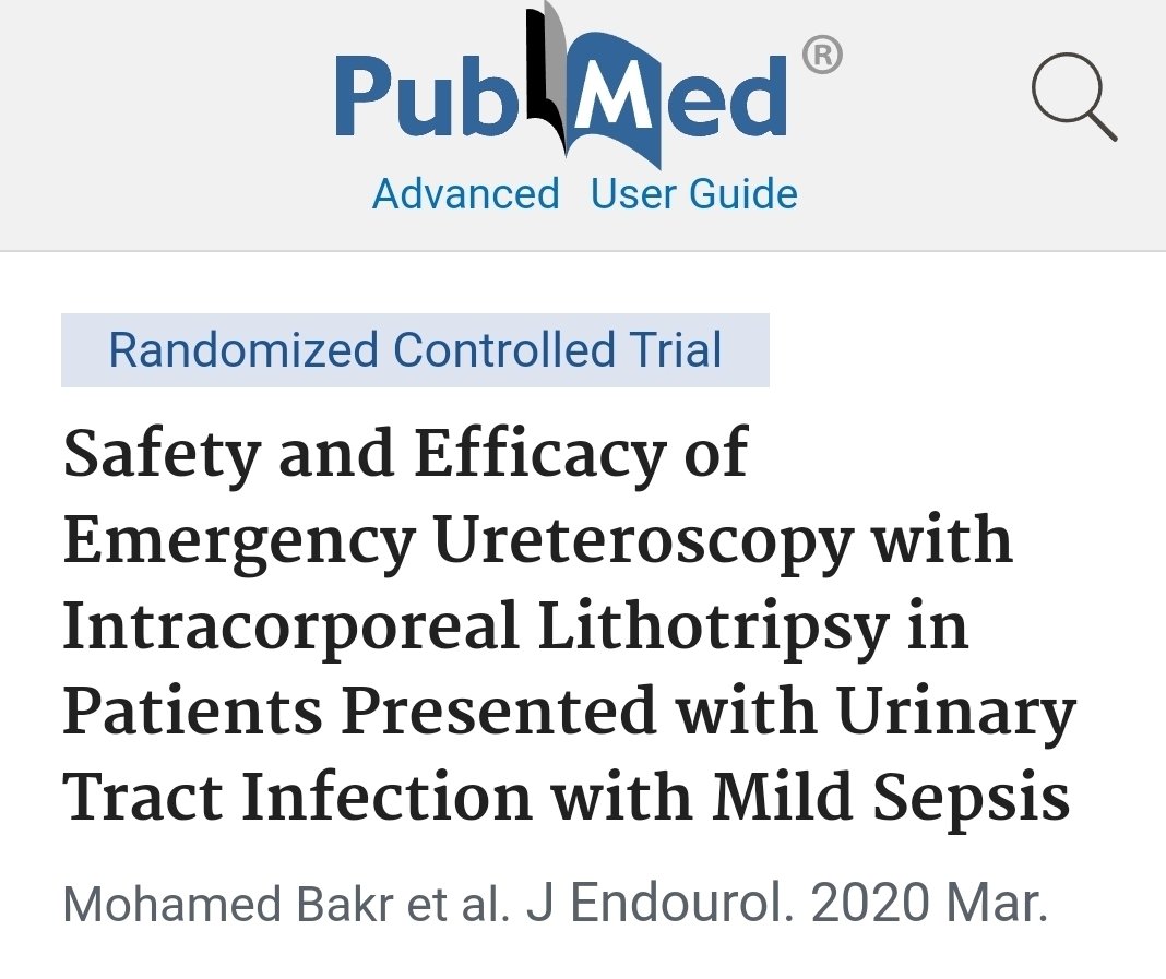One of my publications against the mainstream. You have to stir up stagnant water  to be able to make changes.
أحد ابحاثى، ضد التيار.
 يجب عليك تحريك المياة الراكدة لصنع التغيير. 
<a href="/ureteroscopy/">ureteroscopy</a> <a href="/infection/">Real Name</a> <a href="/urology/">life</a> <a href="/Sepsis/">Sepsis</a> 
محمد بكر 
مسالك بوليه