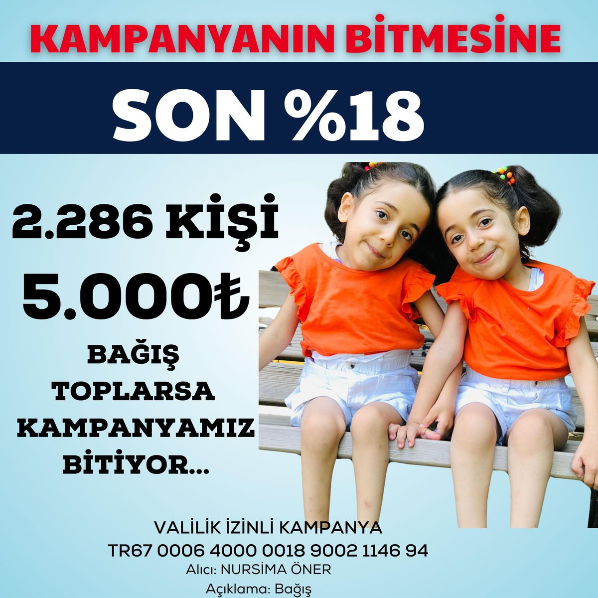 Artık bu çocukları gördünüz görmemezlikten gelemezsiniz.. 
Acil Rt 

<a href="/ikizlereumutol/">🍒 SMA Aysima & Nursima Öner</a>