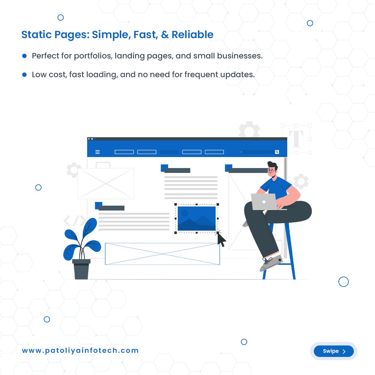 PatoliyaTech's tweet photo. Your website is the face of your business—so, which style fits you best?
#WebDesign #OnlineSuccess #BuildingYourBrand #TechMadeEasy
https://t.co/n3JqN5CEpu https://t.co/9ouid2tFv2