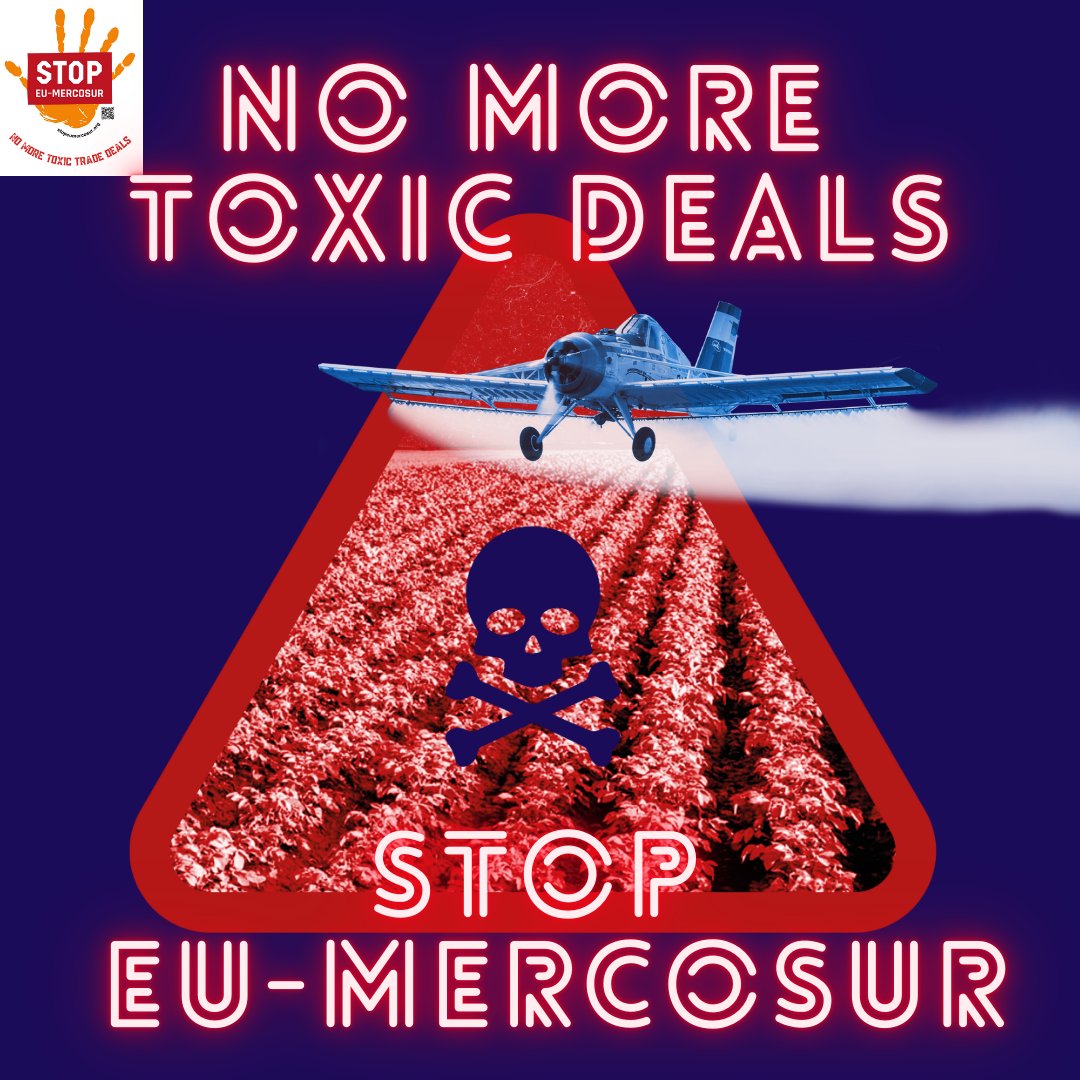 ⛔️Shady business behind the #EUMercosur deal continues.

❌Today, DG Trade 'briefed' INTA committee on the deal but without any access to documents or details. A total lack of transparency and undermining of democracy.

✊🏽+400 CSOs demand #StopEUMercosur: europeantradejustice.org/eu-mercosur-no…