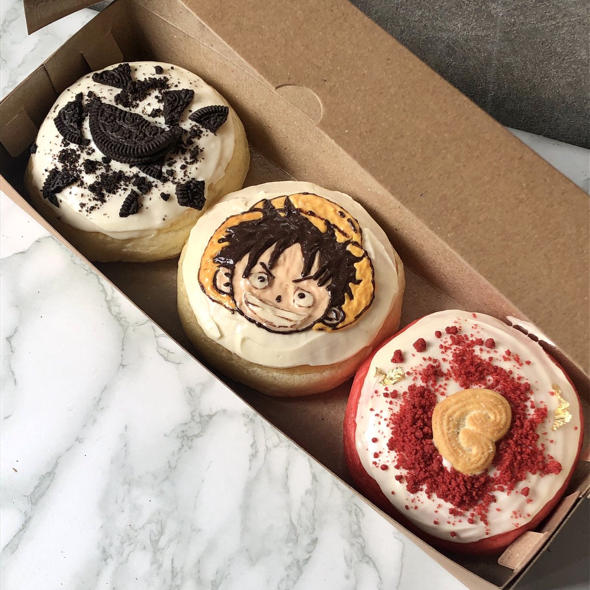 donut luffy tadi pagi