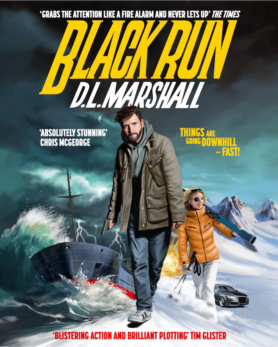 Your seasonal reminder that Black Run is a Christmas book.

There’s a ski resort, Christmas trees, ice sculptures, biscuits, hot chocolate, smoking weed to Christmas songs, murders in a grotto, snipers singing Band Aid, and Christmas Eve Maccies, I dunno what more you want.
