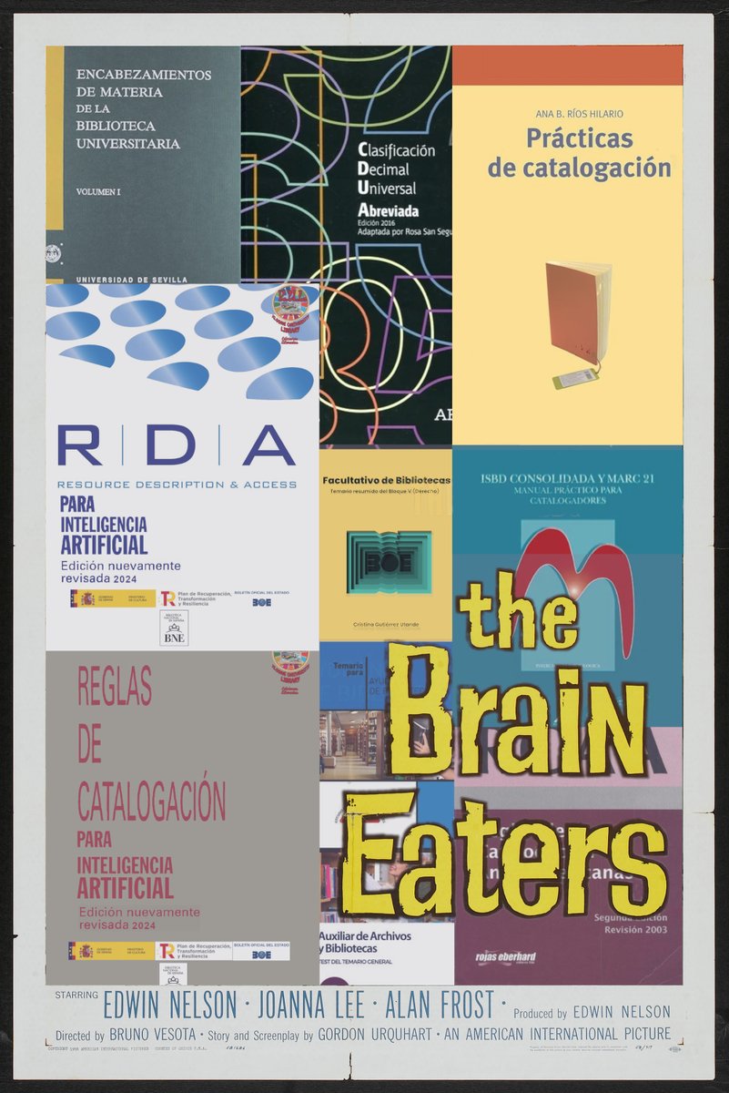ton_carcedo's tweet photo. #memebibliotecario #bibliomeme dedicado a tod@s los compas que están de #oposiciones a #bibliotecario. Y a tod@s los que ya tenemos el cerebro frito aún años después.
#comecocos. https://t.co/ezoHrCLKxj