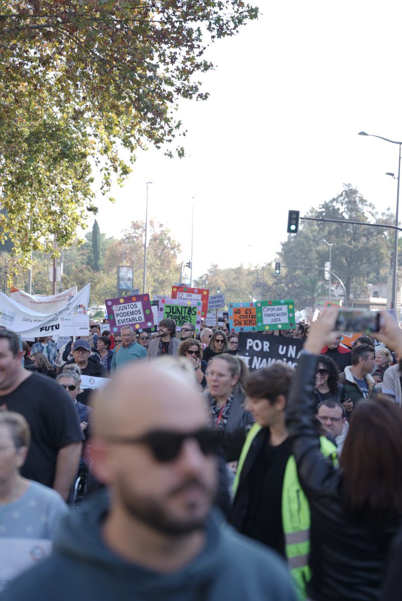 📢 La discapacidad andaluza se une por una financiación justa.

Desde la Plaza de España hasta San Telmo, exigimos el compromiso necesario para garantizar el futuro. 

#JuntosPodemosEvitarlo