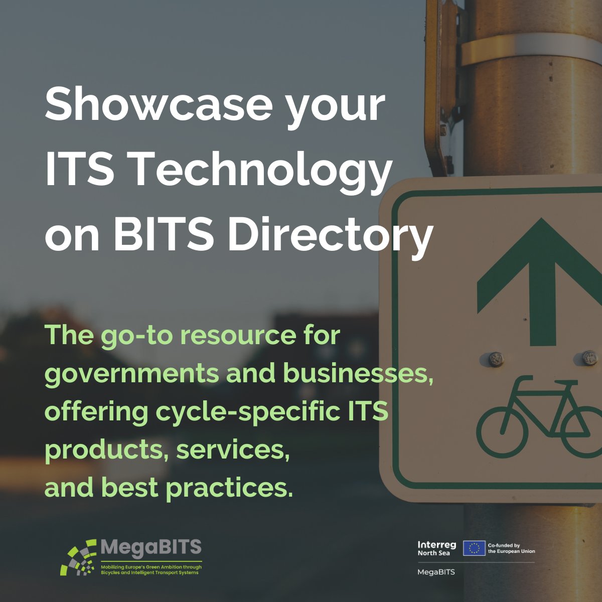 Are you involved in the connected cycling ecosystem? Showcase your product or best practice for free on the #BITSDirectory! The online platform that connects the developers of cycle-specific ITS technologies with public authorities or other businesses➡️bitsdirectory.com