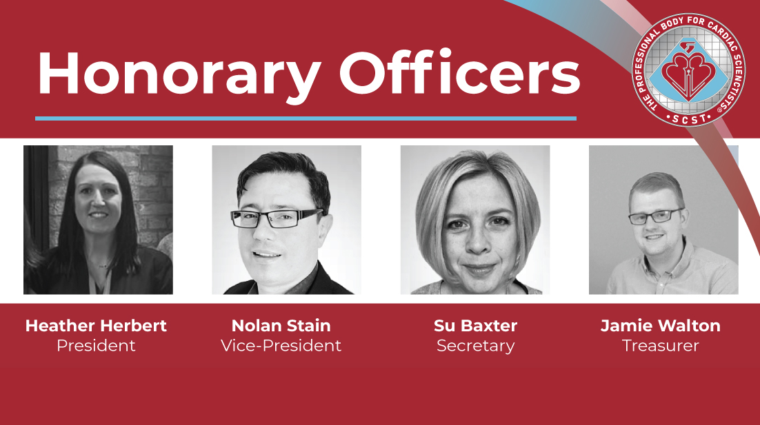 SCST (@scstcouncil) on Twitter photo 📢 Introducing the SCST honorary officers!
✨ President: <a href="/hevherbert/">Heather Herbert</a> (succeeding <a href="/JoanneRashton/">Joanne Ashton</a>)
✨ Vice-President: <a href="/DrNolanStain/">Nolan Stain</a>
✨ Secretary: Su Baxter
✨ Treasurer: <a href="/CardiacJamwal/">Jamie Walton</a>
Thank you, Joanne, for your outstanding service! 💙
See the full Board: scst.org.uk/board-members/ 📢 Introducing the SCST honorary officers!
✨ President: <a href="/hevherbert/">Heather Herbert</a> (succeeding <a href="/JoanneRashton/">Joanne Ashton</a>)
✨ Vice-President: <a href="/DrNolanStain/">Nolan Stain</a>
✨ Secretary: Su Baxter
✨ Treasurer: <a href="/CardiacJamwal/">Jamie Walton</a>
Thank you, Joanne, for your outstanding service! 💙
See the full Board: scst.org.uk/board-members/