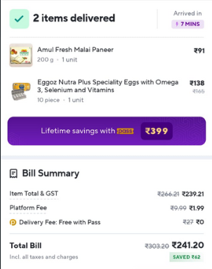 curiousbatman1's tweet photo. @ZeptoNow What kind of fraud r u doing. I have been ordering for months from u bt noticed this fraud just now. How is "item total &amp; gst" more than sum of all items. If you are levying any additional charges on top of item price why are u not showing that charge transparently? https://t.co/qYdqbhtee1