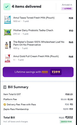 curiousbatman1's tweet photo. @ZeptoNow What kind of fraud r u doing. I have been ordering for months from u bt noticed this fraud just now. How is "item total &amp; gst" more than sum of all items. If you are levying any additional charges on top of item price why are u not showing that charge transparently? https://t.co/qYdqbhtee1