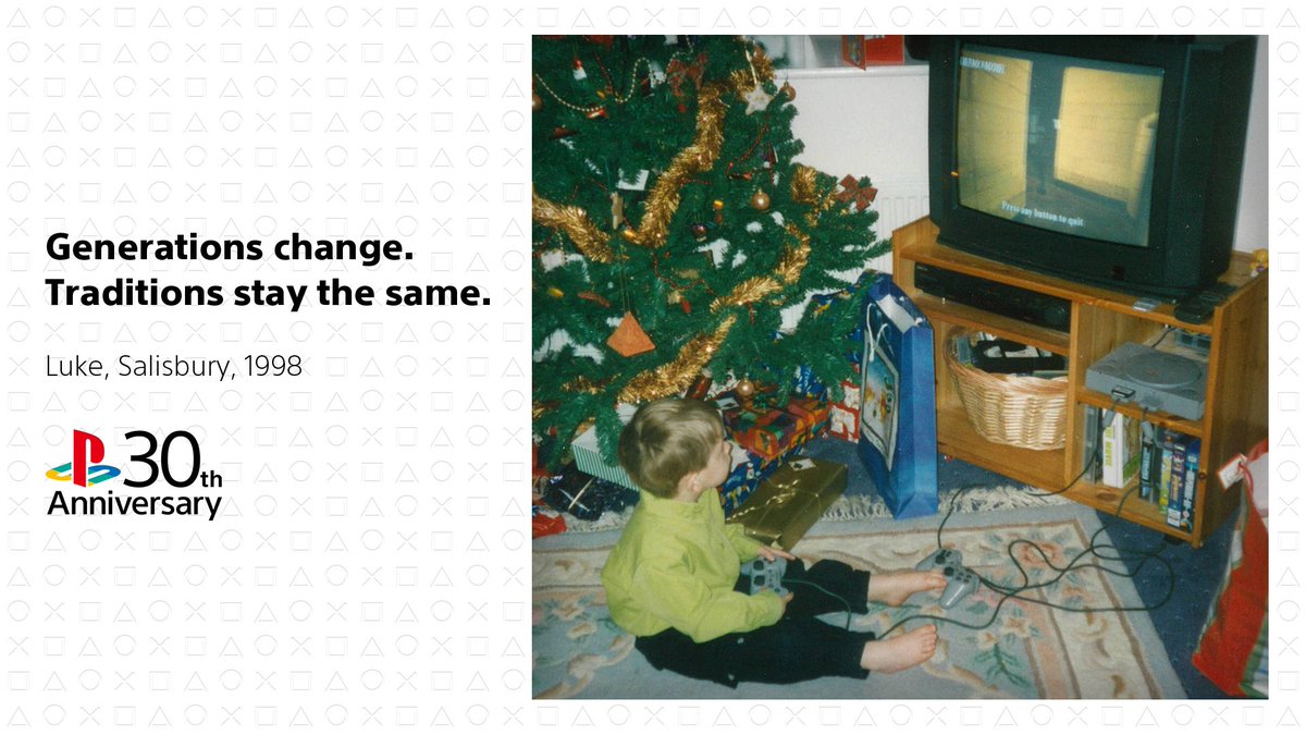 Apollo_353's tweet image. I’m so happy to be in the PlayStation 30th Anniversary “Generations Change. Traditions stay the same.” Campaign!! Thank you so much to @PlayStationUK for choosing to include me!
Happy 30th Anniversary!
The eagle eyed will notice I’m playing my favourite game Tomb Raider III