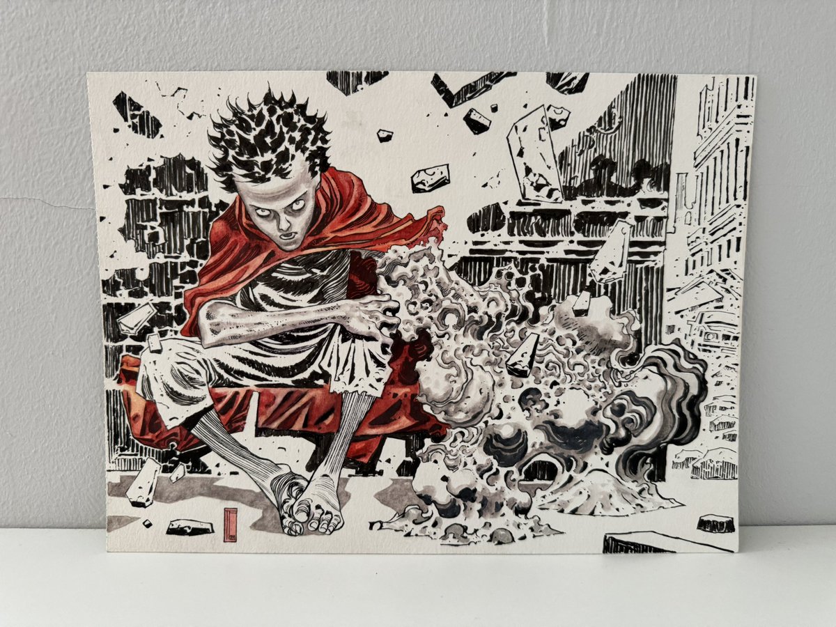 La Balda de Cómics (@labaldadecomics) on Twitter photo Llevaba tiempo intentando conseguir una ilustración de uno de mis mangas favoritos: Akira.
Ayer recibí este increíble Tetsuo realizado por <a href="/ToniFejzula/">Toni Fejzula</a> con su espectacular arte y estilo único. De verdad que, aunque en foto luce genial, en persona es una auténtica pasada🤯 Llevaba tiempo intentando conseguir una ilustración de uno de mis mangas favoritos: Akira.
Ayer recibí este increíble Tetsuo realizado por <a href="/ToniFejzula/">Toni Fejzula</a> con su espectacular arte y estilo único. De verdad que, aunque en foto luce genial, en persona es una auténtica pasada🤯