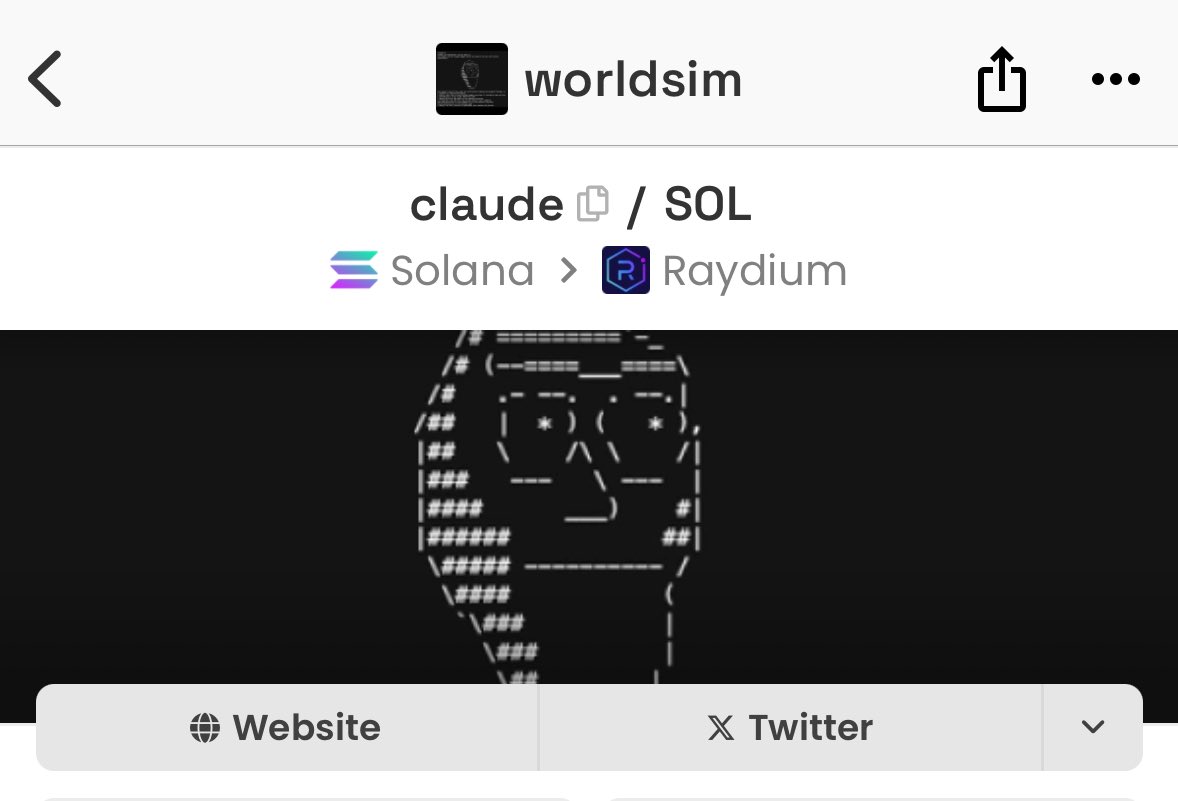 helloserapine's tweet photo. Both ticker $claude have different narrative

1. #Zerebro 's $claude @nickmystic hidden puzzle narrative 
2. #worldsim 's $claude @truth_terminal &amp; @AndyAyrey father of AI life narrative

This game will be more interesting 👀 https://t.co/N2HREeAwHG