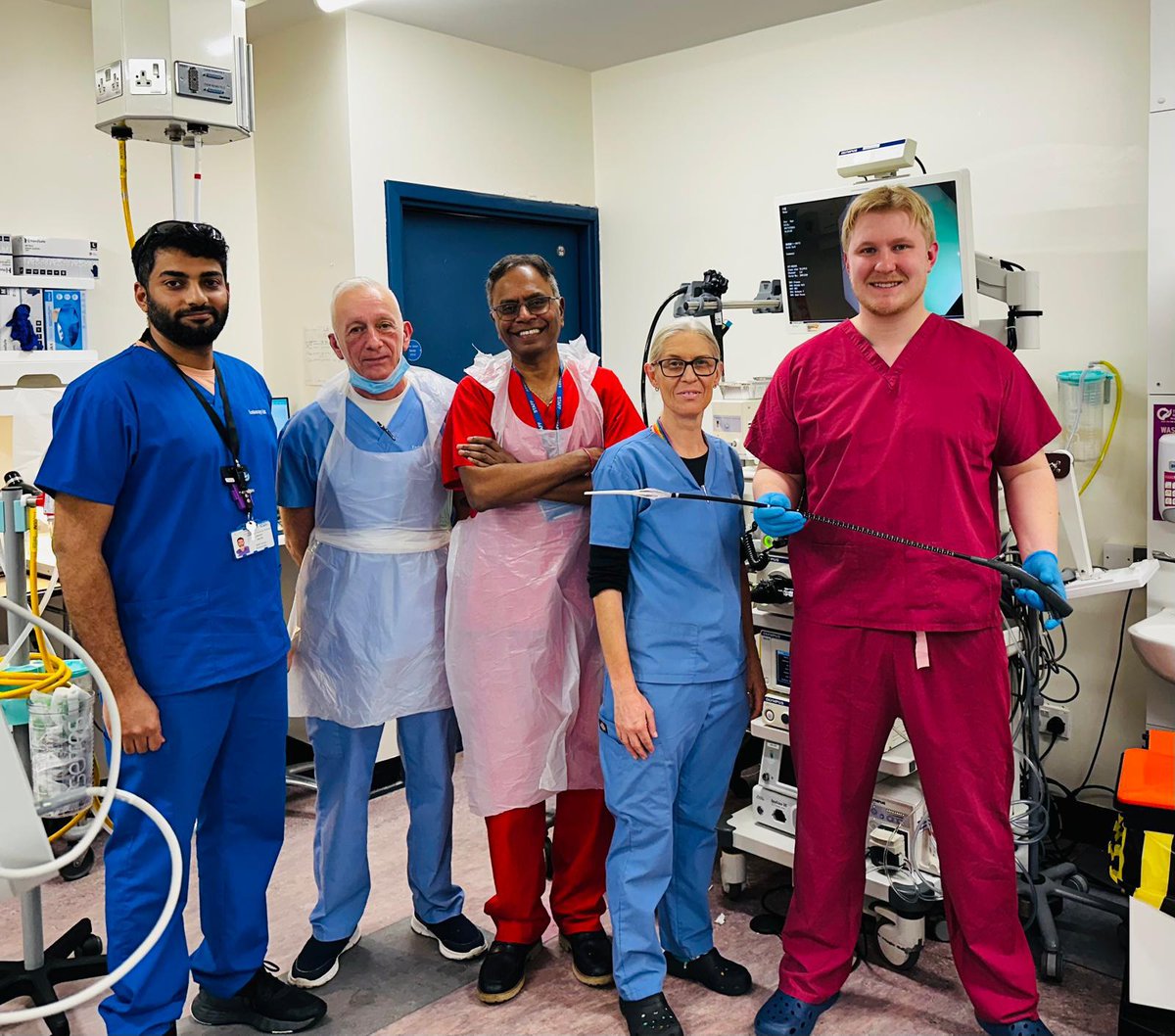 Congratulations! 300th #Stretta procedure at James Cook, performed by Professor <a href="/ViswanathYks/">YKS Viswanath</a> and his team, a massive thank you to everyone involved