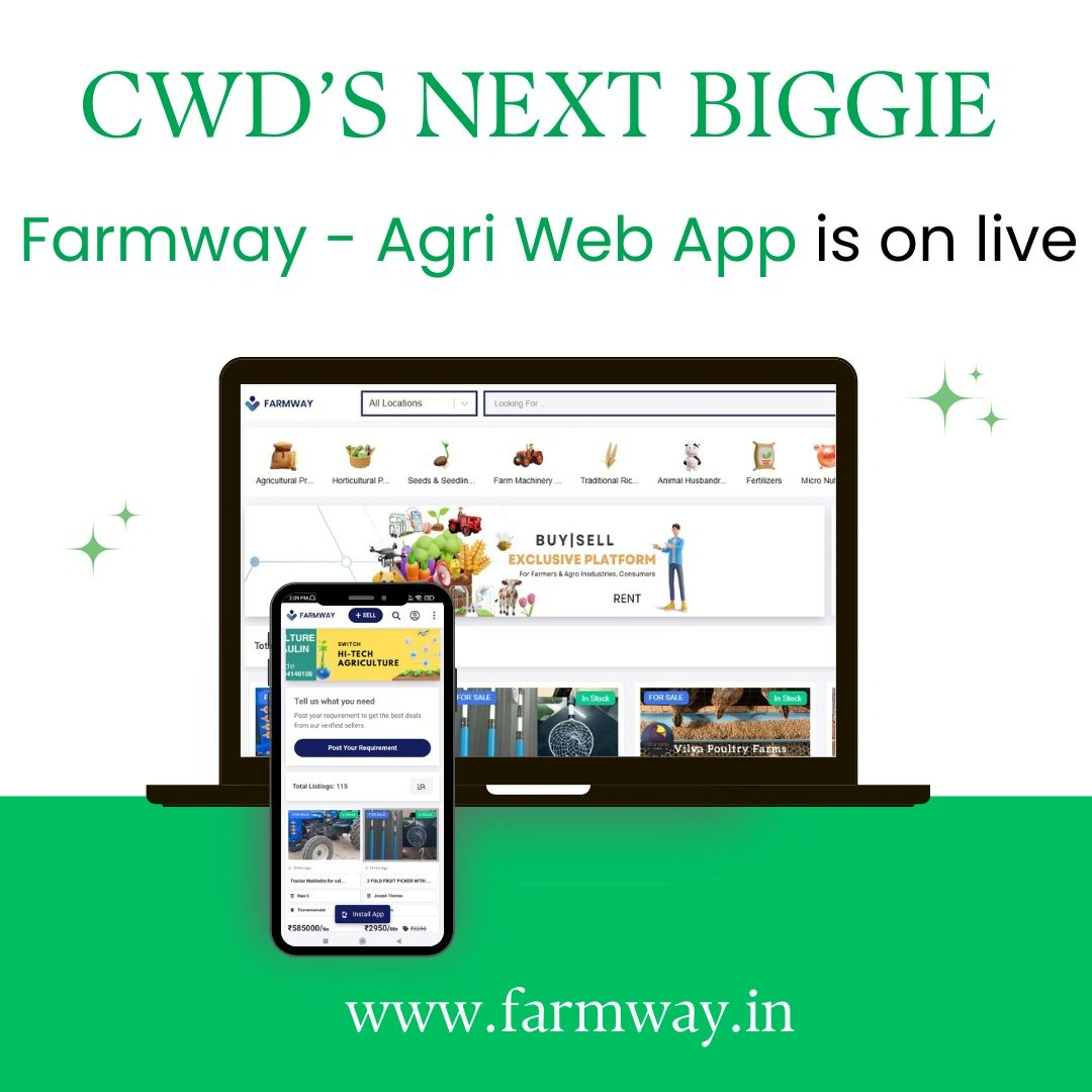 chewebdev's tweet image. We are excited to announce the successful launch of our web app, Farmway! Our dedicated team completed this major project in just four months, and we’re incredibly proud of the hard work that made it possible. #webapplication #mobileapp #WebsiteDesign #ecommercesolutions #brand
