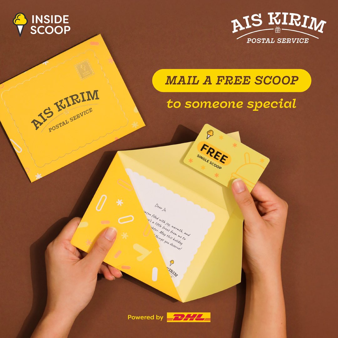 myinsidescoop's tweet image. Guys, SETIAP HARI pukul 10 pagi dari 1-30/12/2024 ni, Inside Scoop bagi 20,000 aiskrim FREE kat customers sempena birthday kitaorang yang ke 11 🎂

Tak de payment langsung. Janji 🥳  Jom lah try esok pagi hantar kat orang tersayang🍦Mak, ayah, bestie, gf ke bf semua boleh!