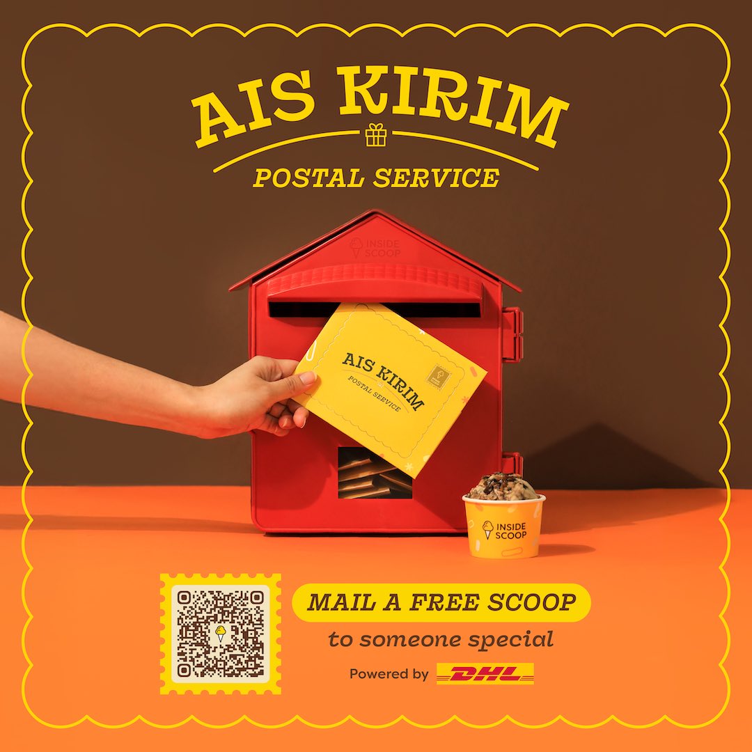 myinsidescoop's tweet image. Guys, SETIAP HARI pukul 10 pagi dari 1-30/12/2024 ni, Inside Scoop bagi 20,000 aiskrim FREE kat customers sempena birthday kitaorang yang ke 11 🎂

Tak de payment langsung. Janji 🥳  Jom lah try esok pagi hantar kat orang tersayang🍦Mak, ayah, bestie, gf ke bf semua boleh!