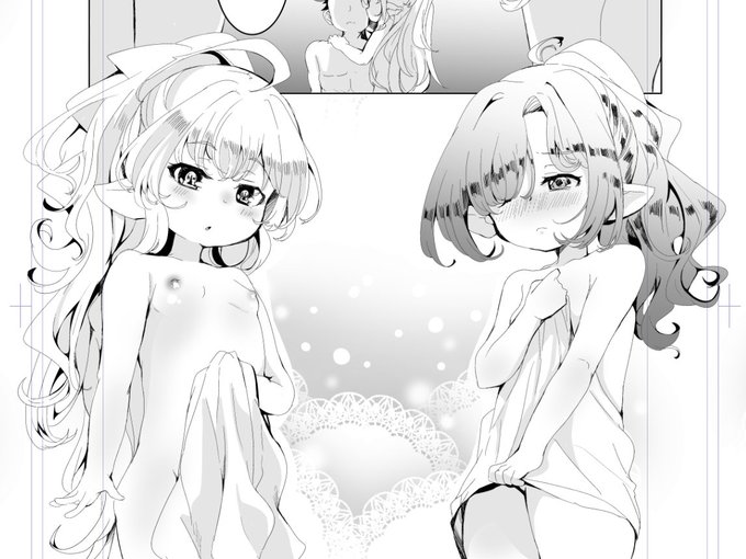 ハーヴィンのちっぱい描くのたのしいね 