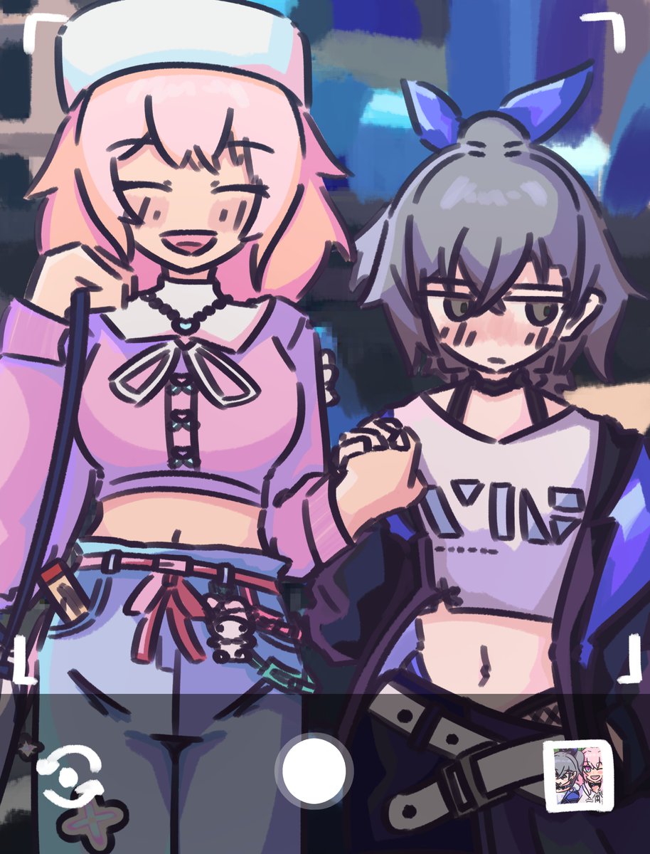 Its_HuTao's tweet image. Winter date Marchwolf 🥰🥰🥰

#MarchWolf #SilverMarch