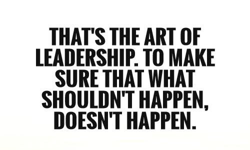 We as LEADERS have to respect one’s points of view. Professionally disagree. Yet still work together to resolve whatever issues that are in front of us. If you are not doing/willing to do ALL of these things…. Can you really call yourself a LEADER?