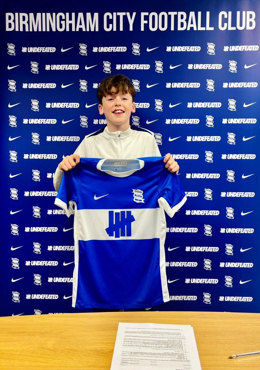 EXCITING NEWS! | We are absolutely delighted for Fabian Welch who has recently signed for <a href="/BCFCAcademy/">Birmingham City Academy</a> 

Fabian has been a key part of our U12KF MJPL team for the past 4 seasons and fully deserves his opportunity to make the leap into academy football.

Good luck Fabian! 💛💙