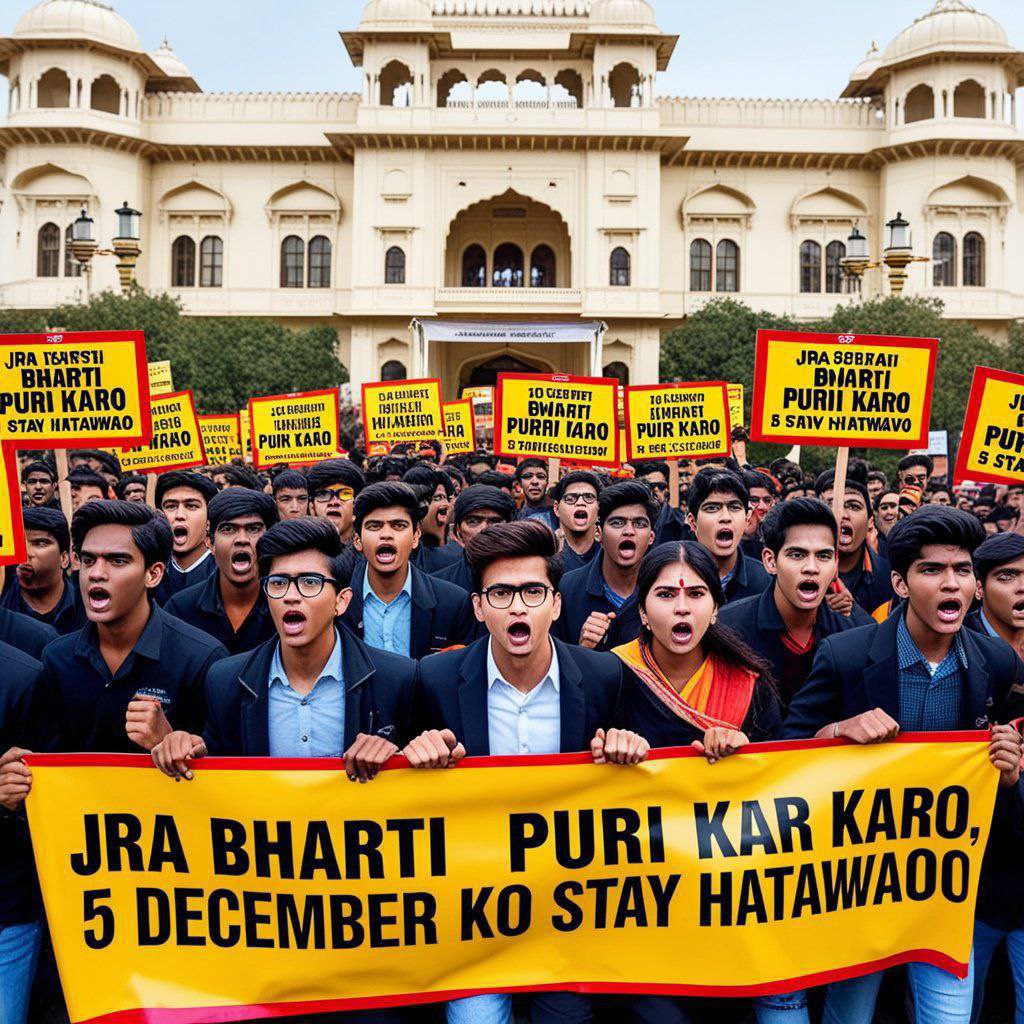 #JRA_भर्ती_न्यायिक_बाधा_हटाओ

आदरणीय RSSB अध्यक्ष <a href="/alokrajRSSB/">Alok Raj</a> जी,

ट्विटर पर आपकी सक्रियता काबिले-तारीफ है। हर समस्या पर ट्वीट करना आपकी जागरूकता को दर्शाता है, लेकिन काश, यह सक्रियता कोर्ट में मामलों के निपटारे और युवाओं को न्याय दिलाने में भी नजर आती।

हमारी मांग है:

1. बोर्ड