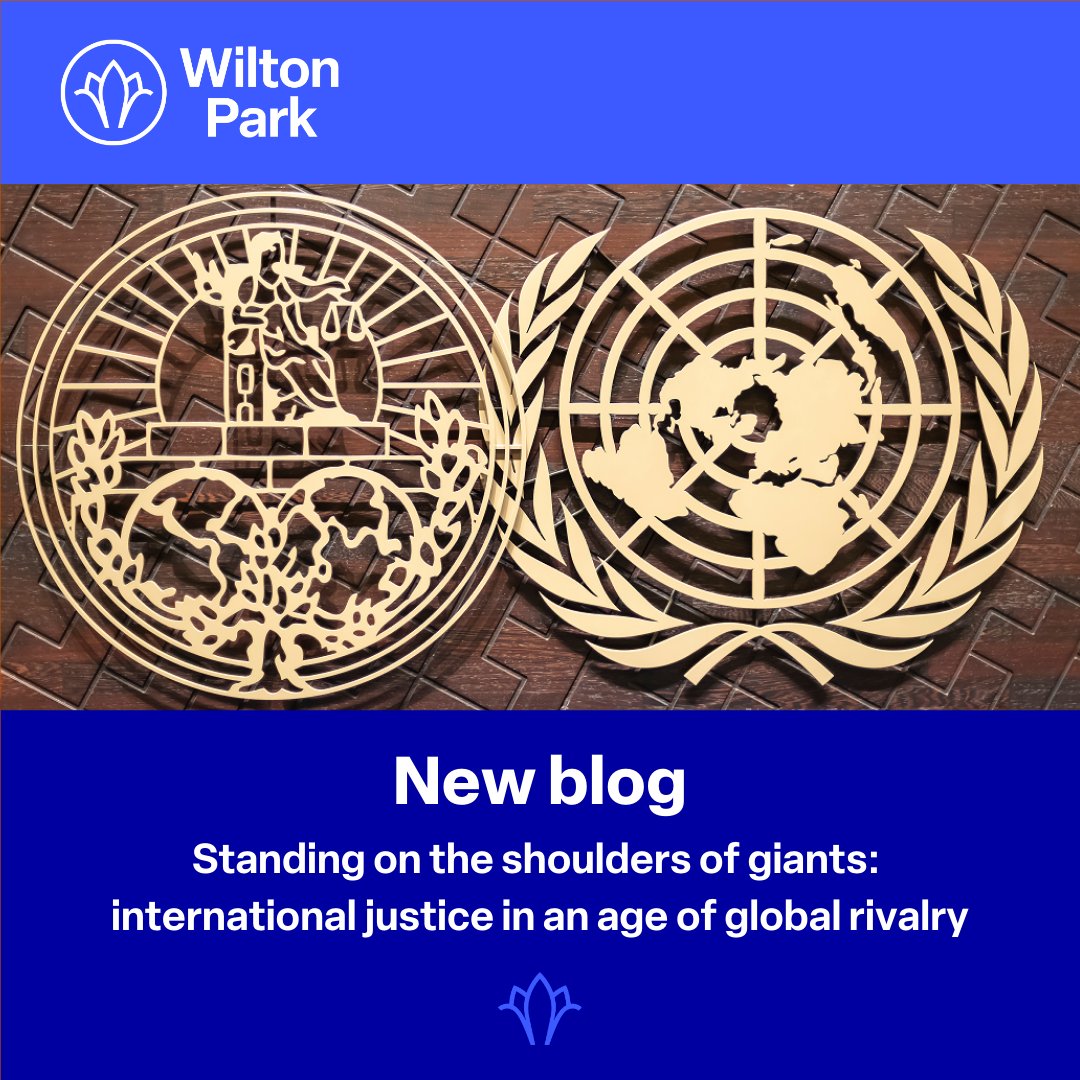 💬 'The world seemed to promise a brighter, more peaceful future.'

🖊️ Wilton Park programme director <a href="/SamGlobals/">Sam GS</a> reflects on coming of age in the #1990s alongside the Transitional Justice movement, &amp; the changing nature of international #justice.

🔗 wiltonpark.org.uk/idea/standing-…