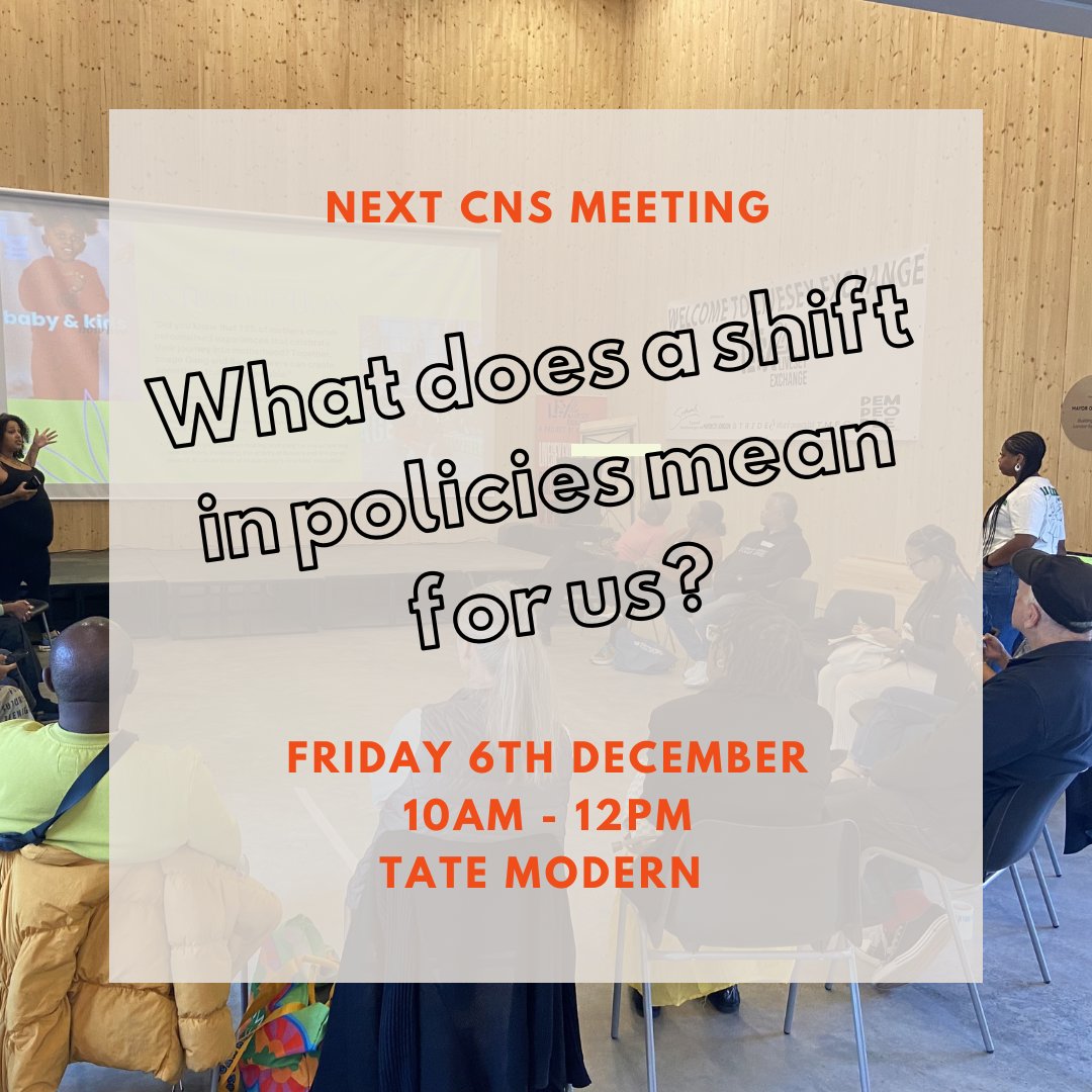 Creative Network Southwark (@cnsouthwark) on Twitter photo Next meeting on Friday!
Hear from speakers, @LaraVP & <a href="/YasminCurates/">Yasmin Khan 🧬</a> , before an opportunity for networking with fellow CNS members.
Friday 6 Dec, 10-12
Tate Modern - The McAuley Seminar Room
Register your free spot here: bit.ly/3ZlyoJc
#artist #network #tatemodern Next meeting on Friday!
Hear from speakers, @LaraVP & <a href="/YasminCurates/">Yasmin Khan 🧬</a> , before an opportunity for networking with fellow CNS members.
Friday 6 Dec, 10-12
Tate Modern - The McAuley Seminar Room
Register your free spot here: bit.ly/3ZlyoJc
#artist #network #tatemodern