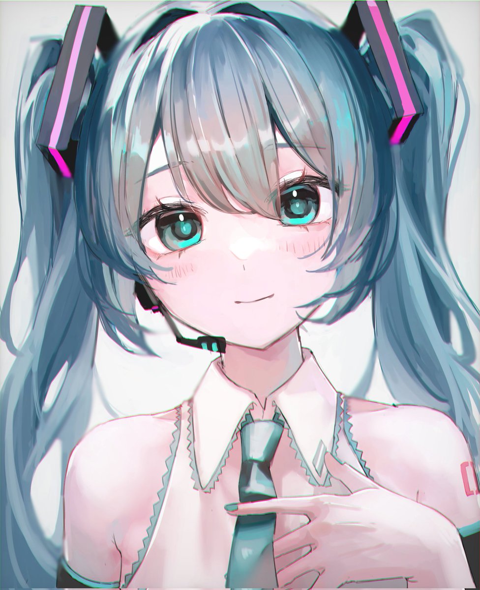 ミクさん=͟͟͞͞Ｙ️
 #初音ミク  #初音ミクイラスト   #イラスト
