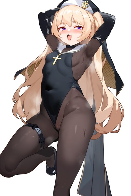 Bache bratty girl priest…❤
♰メスガキプリースト♰
#アズールレーン #azurlane #碧蓝航线 