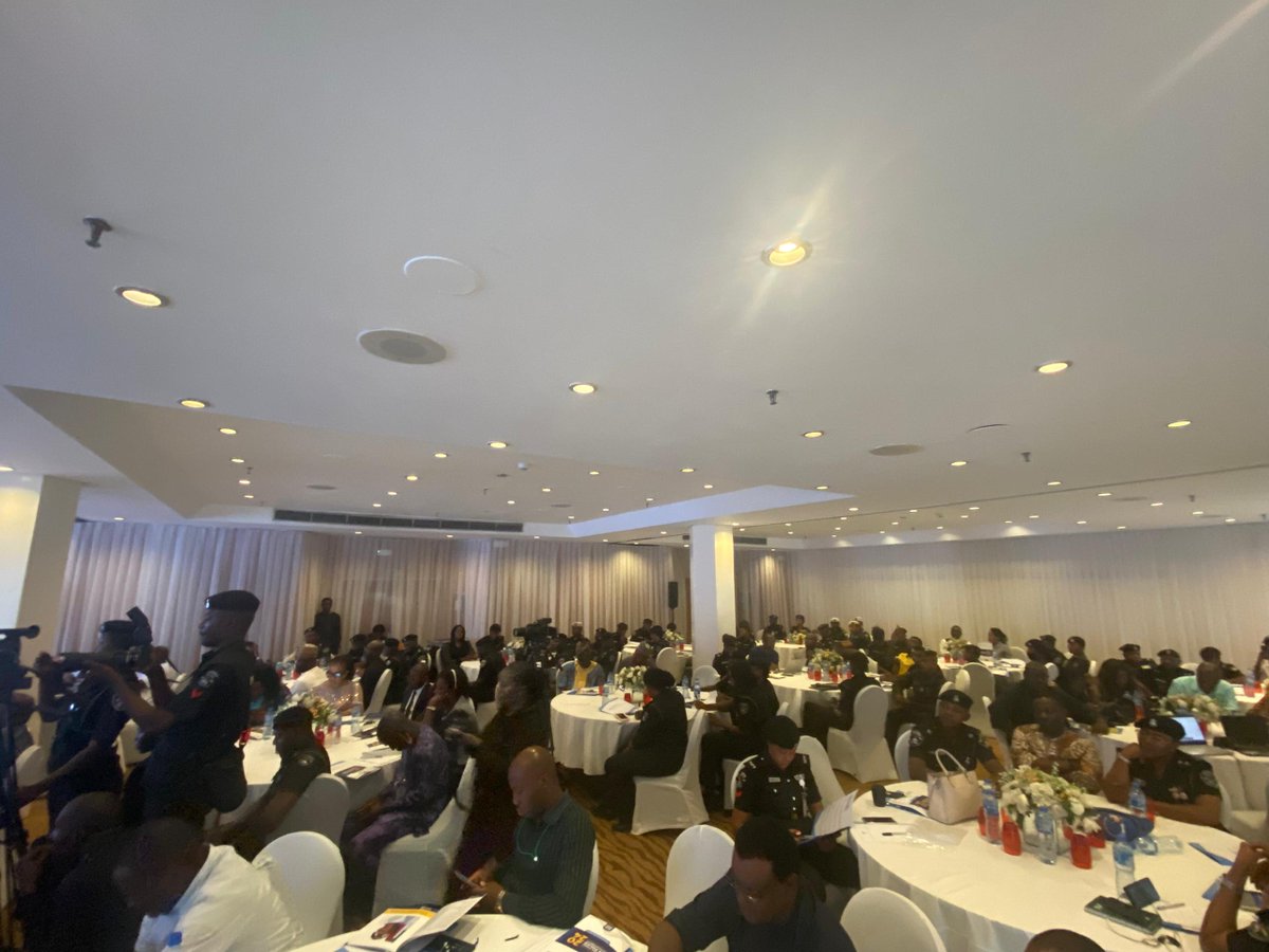 Cheikh Ousmane Toure, Representative <a href="/UNODC_Nigeria/">UNODC Nigeria</a> Country Office – Nigeria gave his goodwill message at the National Summit on #PoliceAccountability <a href="/PoliceNG/">Nigeria Police Force</a> <a href="/PSCNigeria/">POLICE SERVICE COMMISSION</a> <a href="/LagosPcrc/">PCRC LAGOS STATE COMMAND</a>