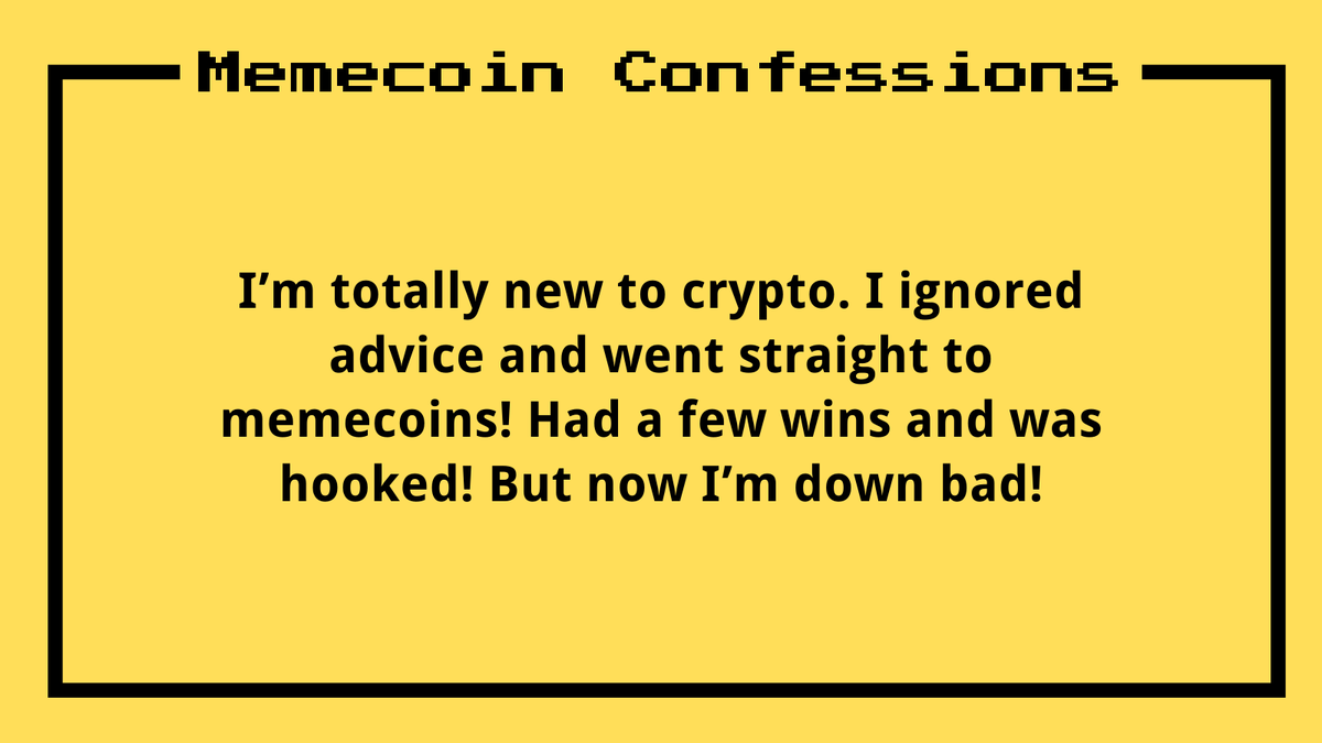 But now I’m down bad!