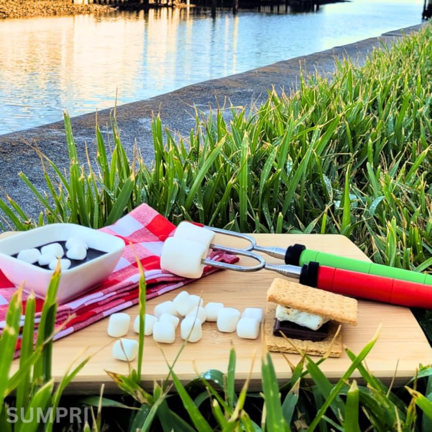 sumpristyle's tweet photo. SUMPRI Marshmallow Roasting Sticks are the perfect camping tool for marshmallows and hot dogs, stretching well to keep a safe distance from the fire!

Here’s the link: https://t.co/pj7Kr1PmmN

#sumpri #roastingsticks #smores #camping #fyp #SmoresKit #outdoor #newpost #OutdoorGear https://t.co/BTRcRFLkcV