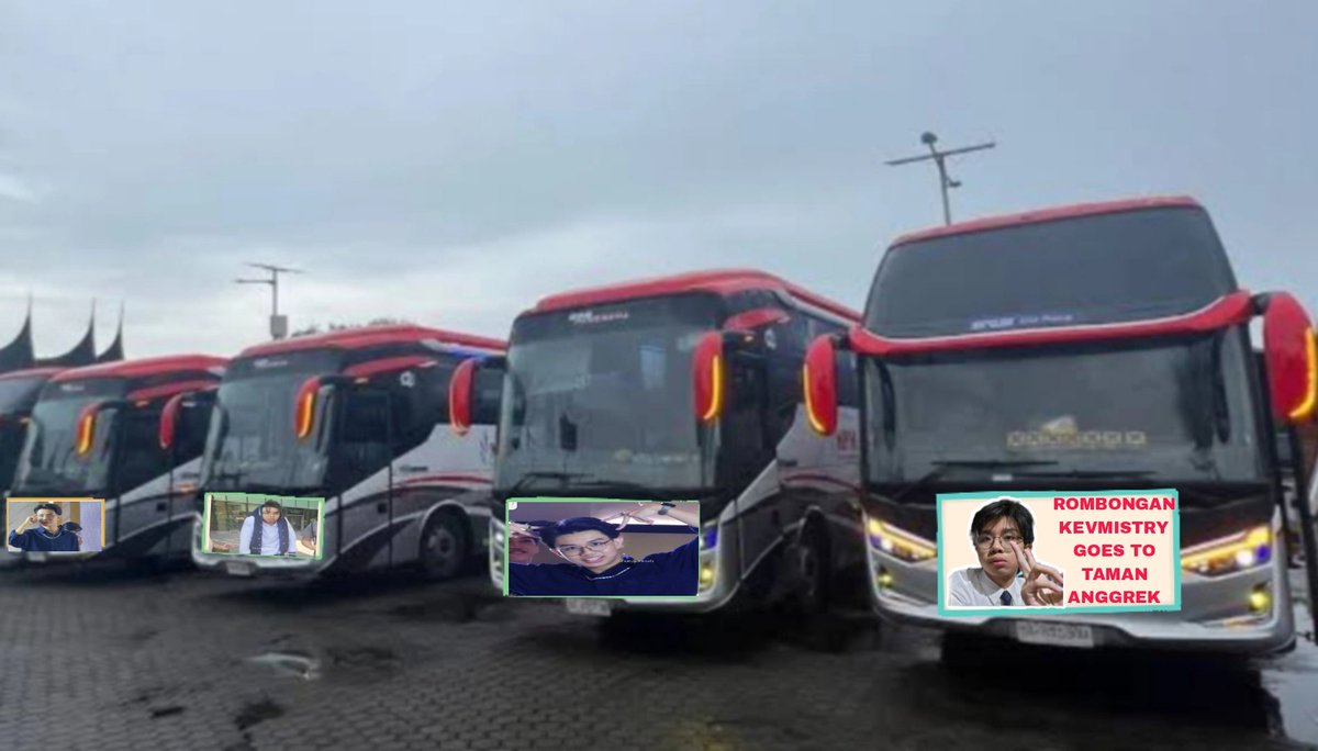 mkpiw05's tweet photo. Oke #kevmistry  buruan list nama bus sudah siap meluncurrr🚎 https://t.co/5NWsAP2JGb
