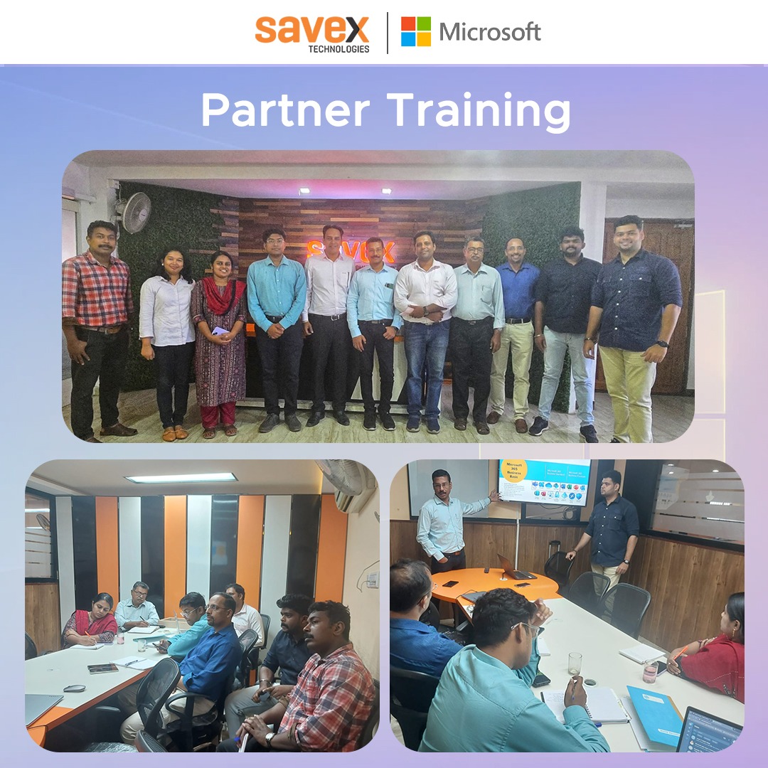SavexTechnology's tweet image. A big thank you to all our partners for attending the insightful partner training in Kochi! We explored Microsoft 365 offerings, security products, and Copilot. Special thanks to our expert speakers for making the session truly impactful. 

#savex #PartnerRoundtable #Microsoft365